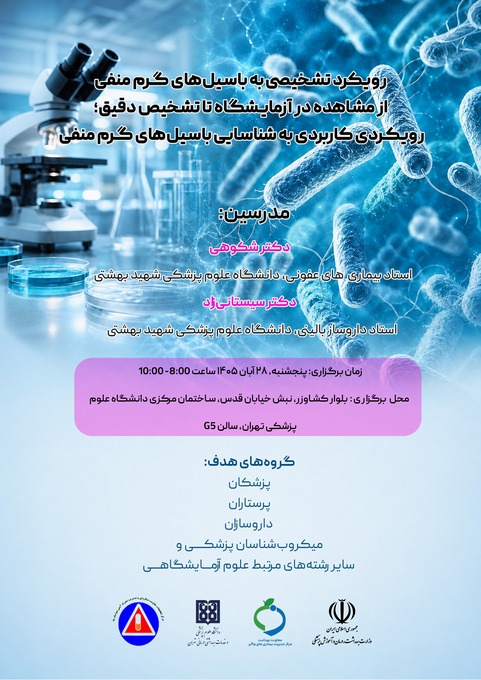 رویکرد تشخیصی به باسیل های گرم منفی، از مشاهده در آزمایشگاه تا تشخیص دقیق